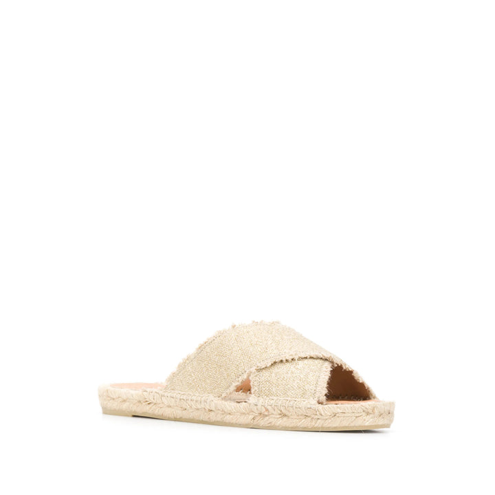 Castañer Espadrillas - Oro | Wanan Luxury