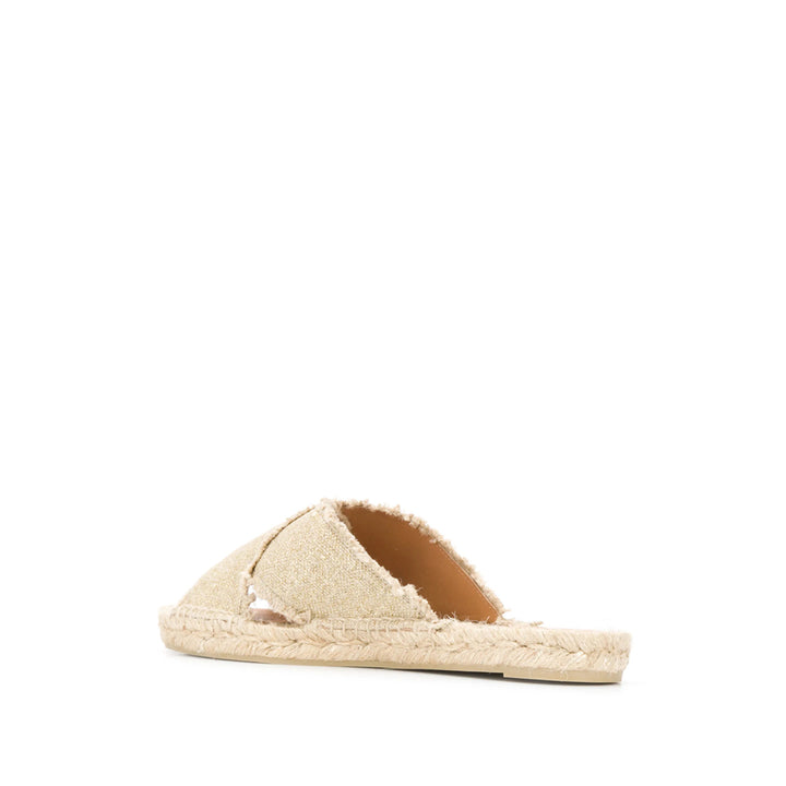 Castañer Espadrillas - Oro | Wanan Luxury