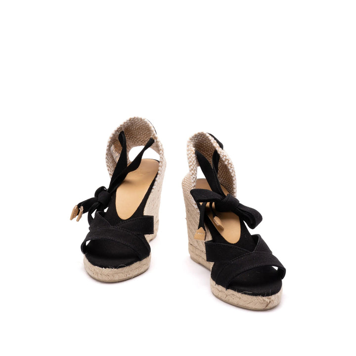Castañer Espadrillas - Nero | Wanan Luxury