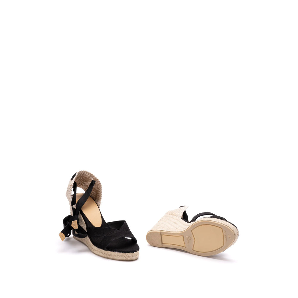 Castañer Espadrillas - Nero | Wanan Luxury