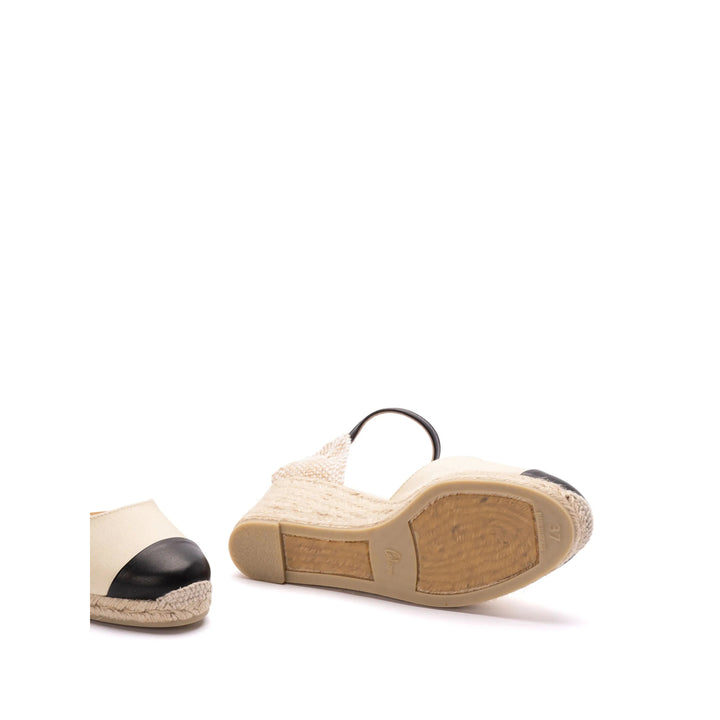 Castañer Espadrillas - Neutro, Nero | Wanan Luxury