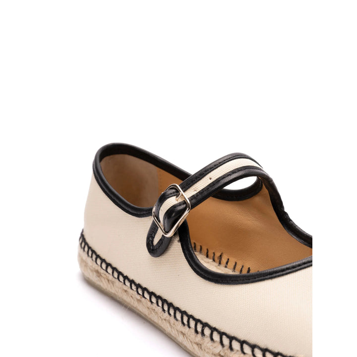 Castañer Espadrillas - Neutro, Nero | Wanan Luxury