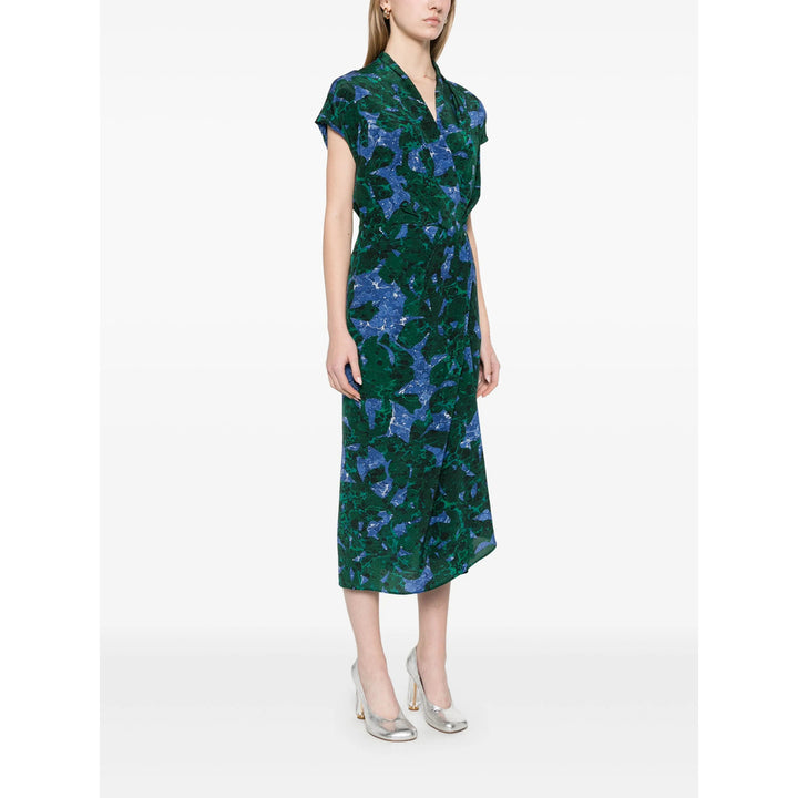 Dries Van Noten Abiti - Verde, Blu | Wanan Luxury