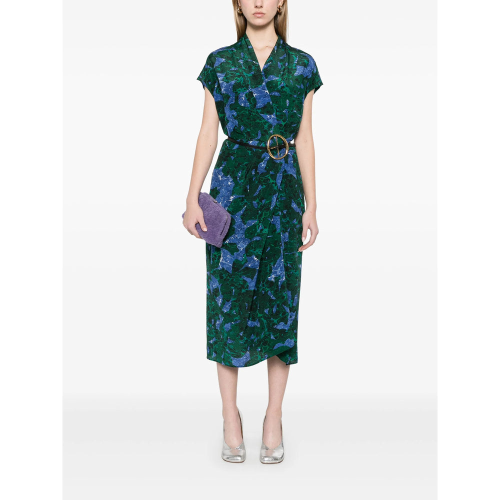 Dries Van Noten Abiti - Verde, Blu | Wanan Luxury