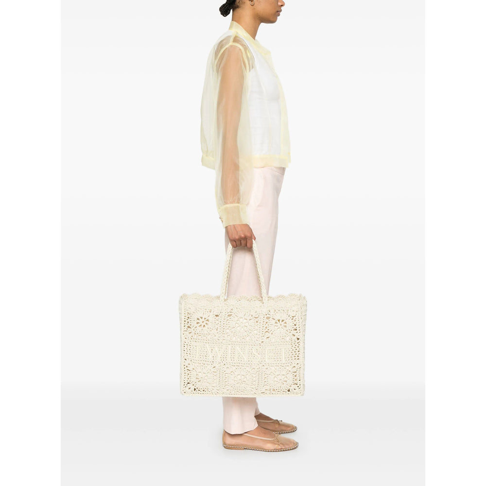 Twinset Tote Bags - Neutro | Wanan Luxury