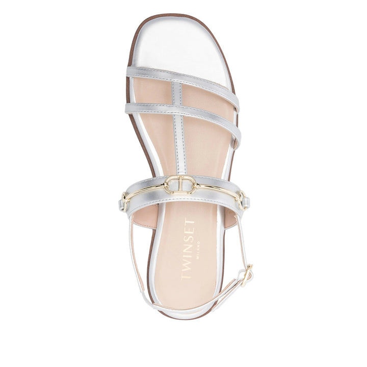 #N/D Silver Sandals - Silver | Wanan Luxury