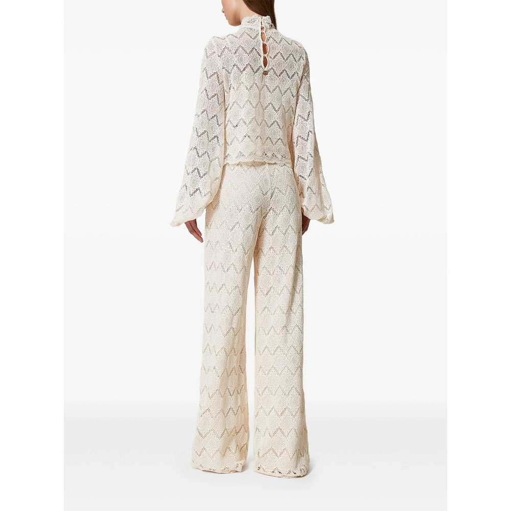 Twinset Pantaloni - Neutro | Wanan Luxury