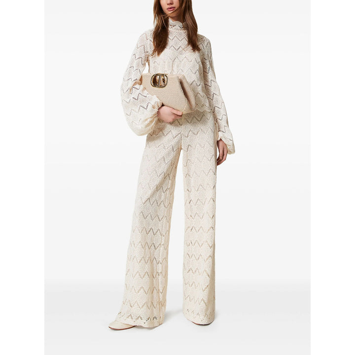 Twinset Pantaloni - Neutro | Wanan Luxury