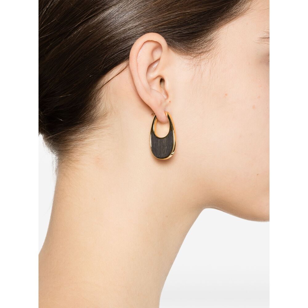 Coperni Orecchini - Oro, Marrone | Wanan Luxury