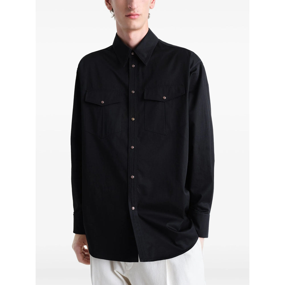 Lemaire Camicie - Nero | Wanan Luxury