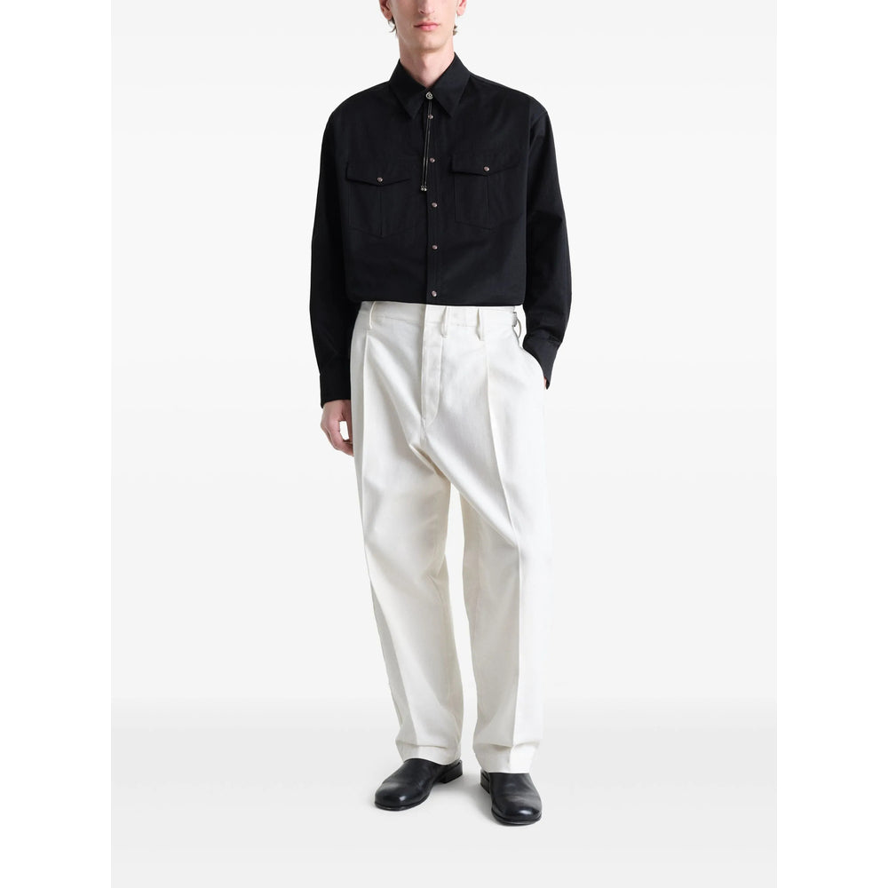 Lemaire Camicie - Nero | Wanan Luxury