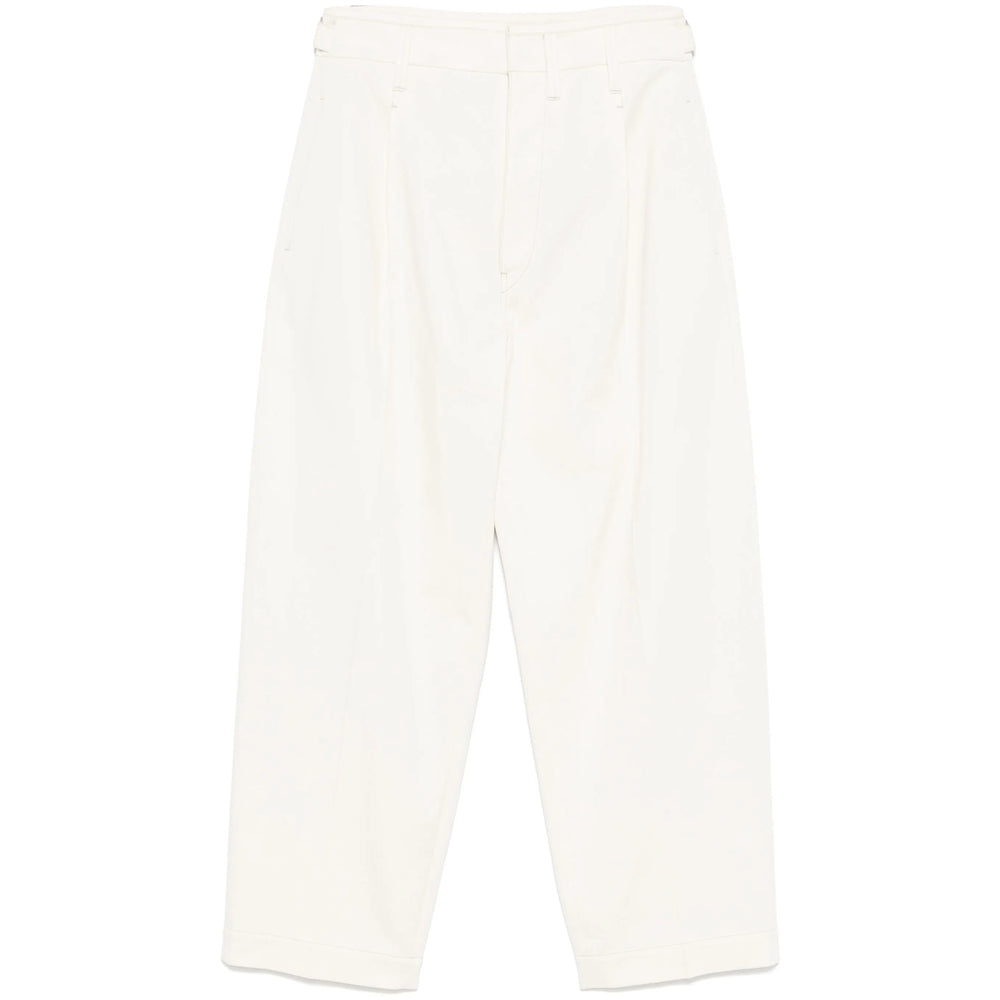 Lemaire Pantaloni - Bianco | Wanan Luxury