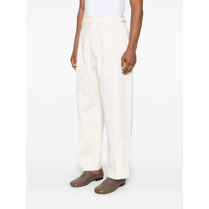 Lemaire Pantaloni - Bianco | Wanan Luxury
