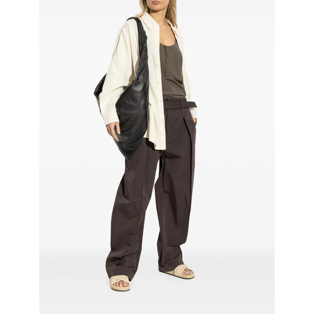 Lemaire Pantaloni - Marrone | Wanan Luxury