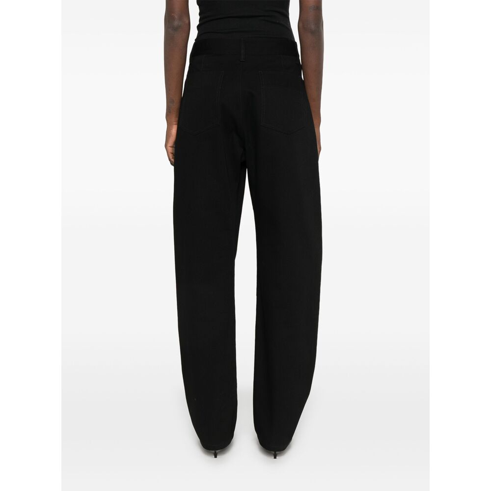 Lemaire Pantaloni - Nero | Wanan Luxury