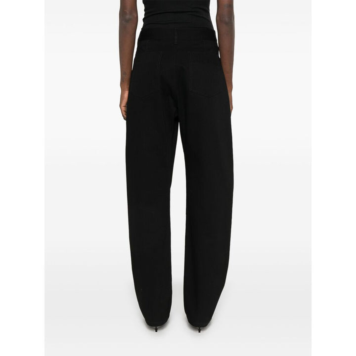 Lemaire Pantaloni - Nero | Wanan Luxury