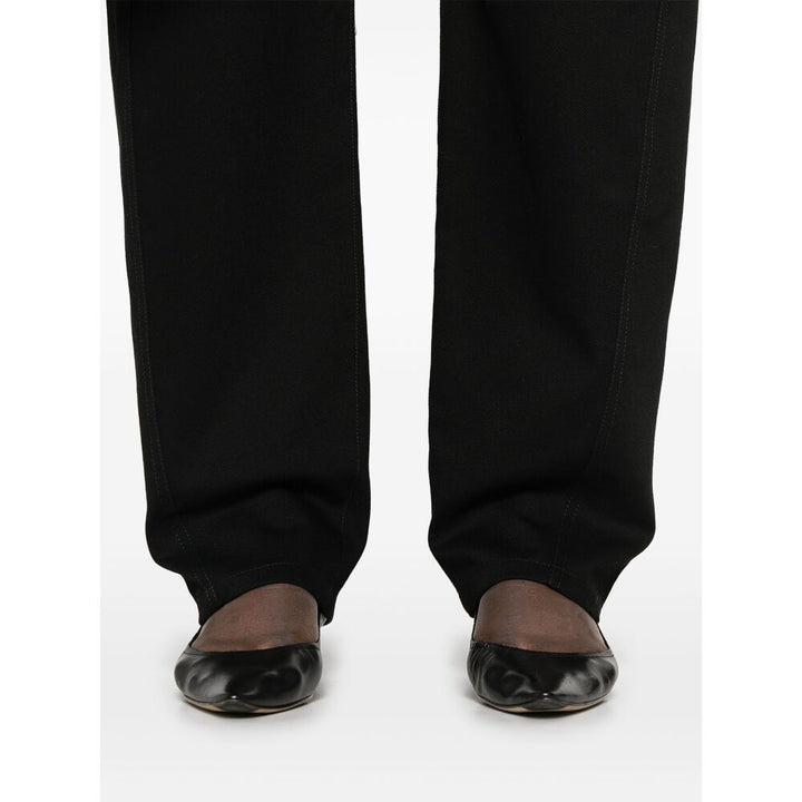 Lemaire Pantaloni - Nero | Wanan Luxury