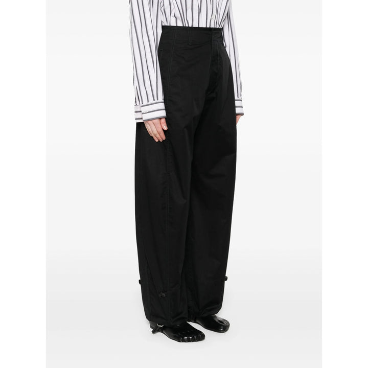 Lemaire Pantaloni - Nero | Wanan Luxury