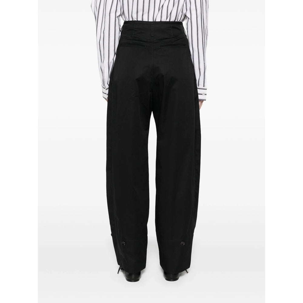 Lemaire Pantaloni - Nero | Wanan Luxury