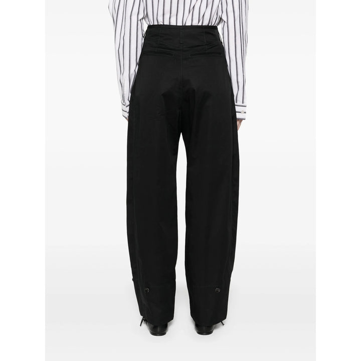 Lemaire Pantaloni - Nero | Wanan Luxury