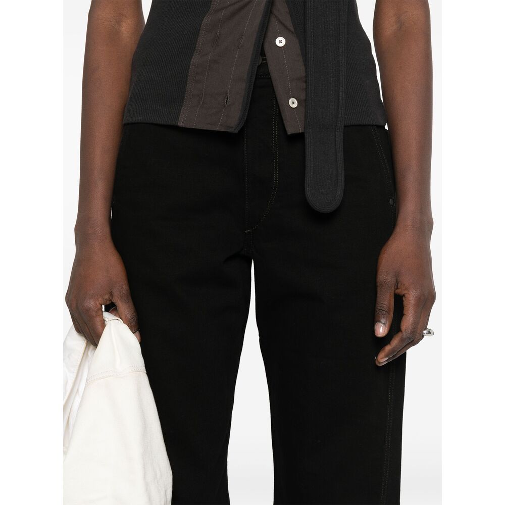 Lemaire Pantaloni - Nero | Wanan Luxury