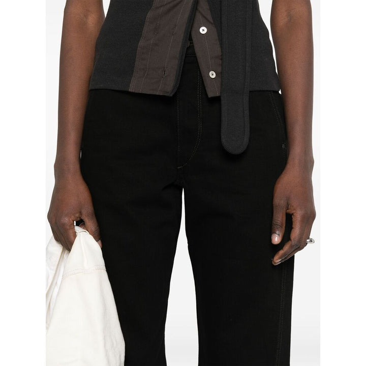 Lemaire Pantaloni - Nero | Wanan Luxury
