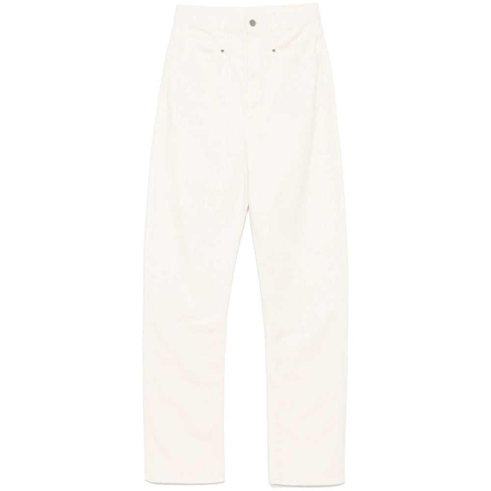 Lemaire Pantaloni - Bianco | Wanan Luxury