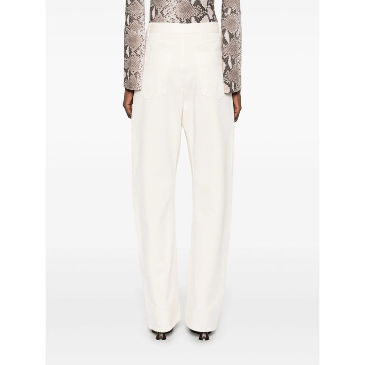 Lemaire Pantaloni - Bianco | Wanan Luxury