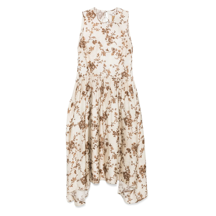 Uma Wang Abiti - Bianco, Marrone | Wanan Luxury