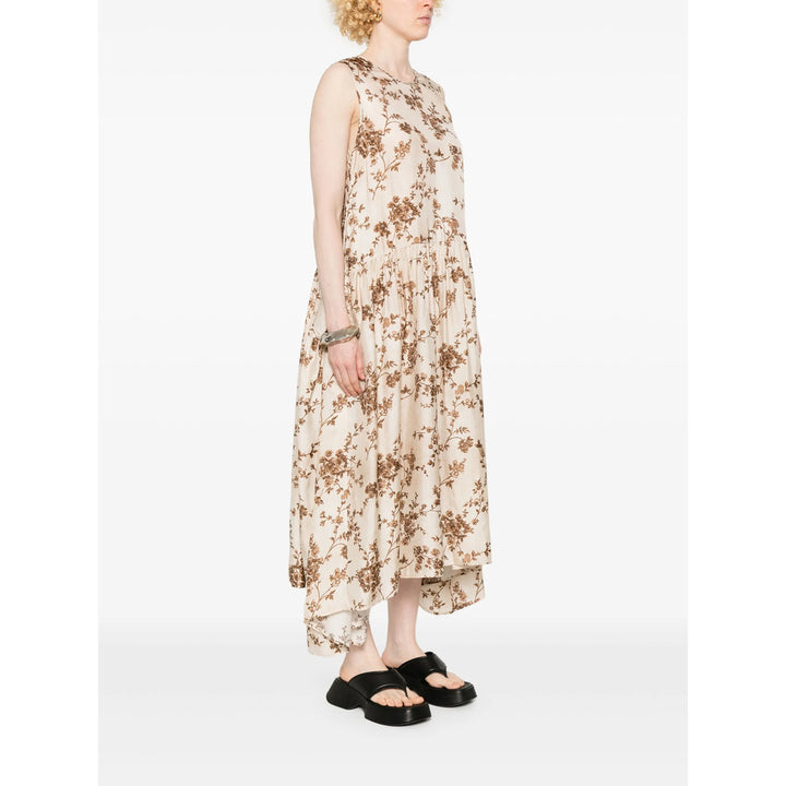 Uma Wang Abiti - Bianco, Marrone | Wanan Luxury