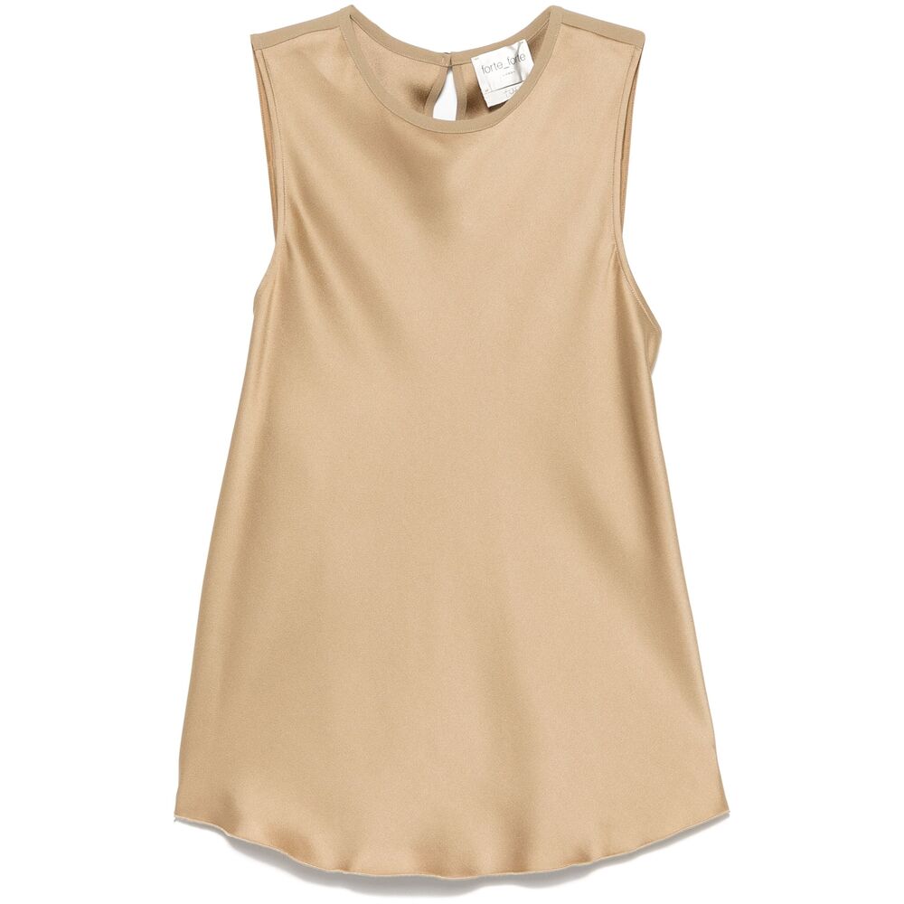 Forte_Forte Top - Marrone | Wanan Luxury
