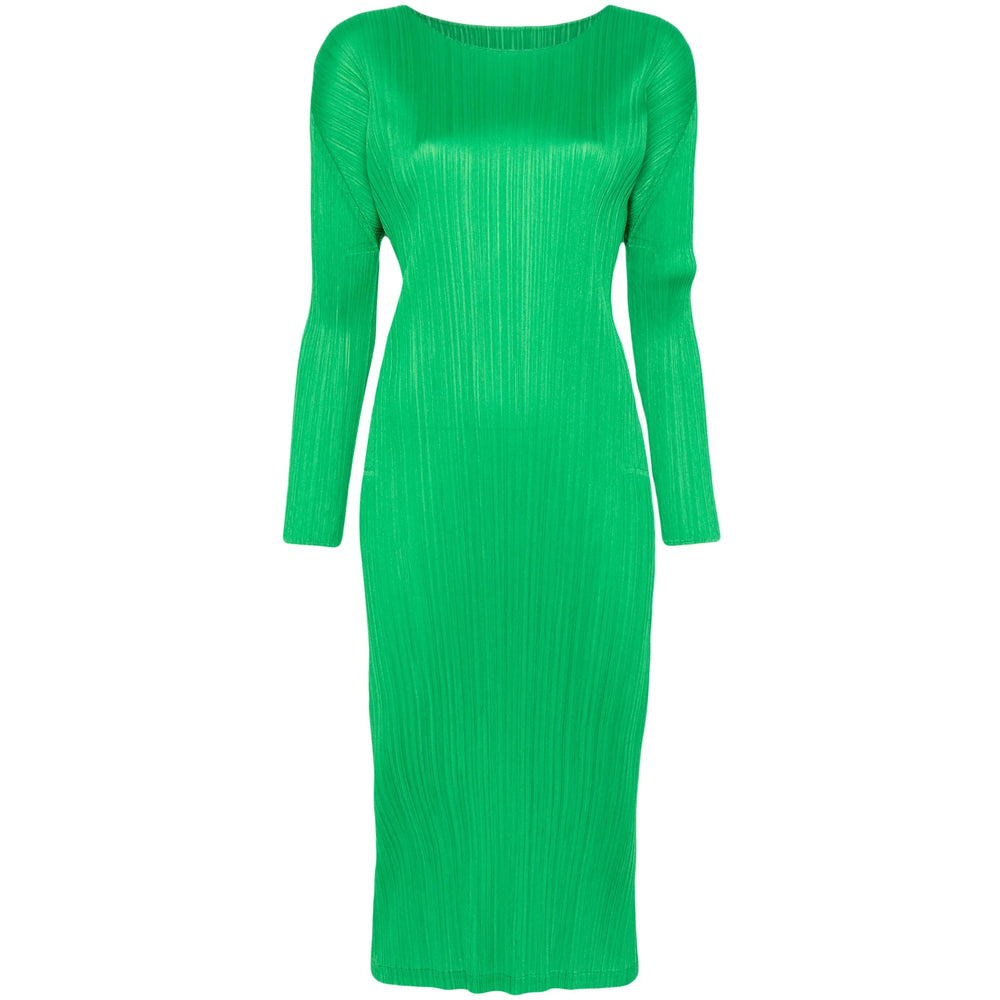 Pleats Please Issey Miyake Abiti - Verde | Wanan Luxury