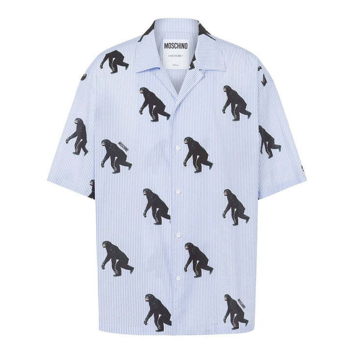 Moschino Camicie - Blu, Bianco | Wanan Luxury