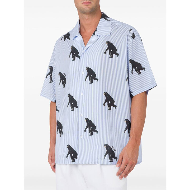 Moschino Camicie - Blu, Bianco | Wanan Luxury
