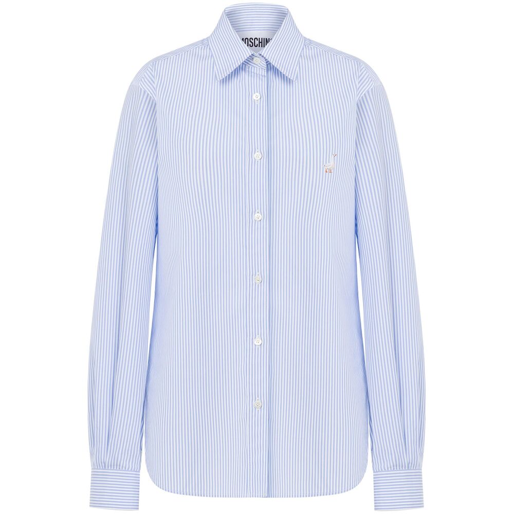 Moschino Camicie - Blu, Bianco | Wanan Luxury
