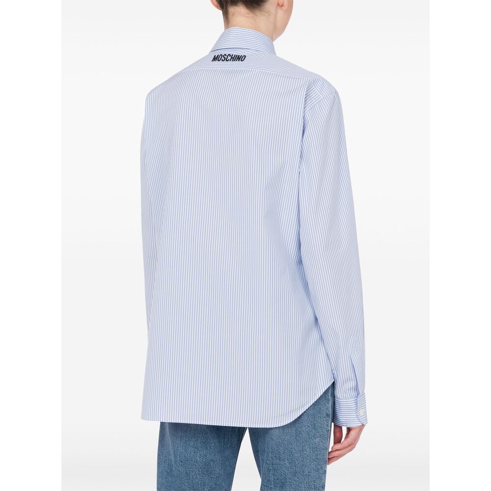 Moschino Camicie - Blu, Bianco | Wanan Luxury