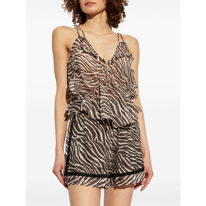 Iro Top - Marrone, Neutro | Wanan Luxury