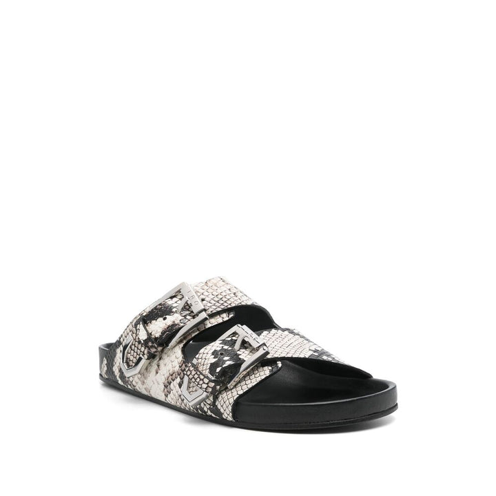 Iro Infradito - Bianco, Nero | Wanan Luxury