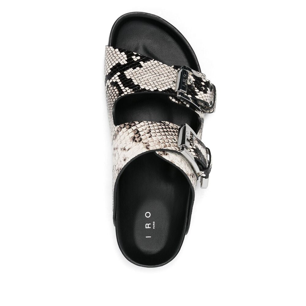 Iro Infradito - Bianco, Nero | Wanan Luxury