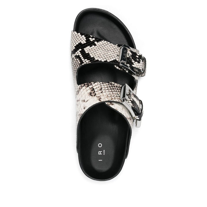 Iro Infradito - Bianco, Nero | Wanan Luxury