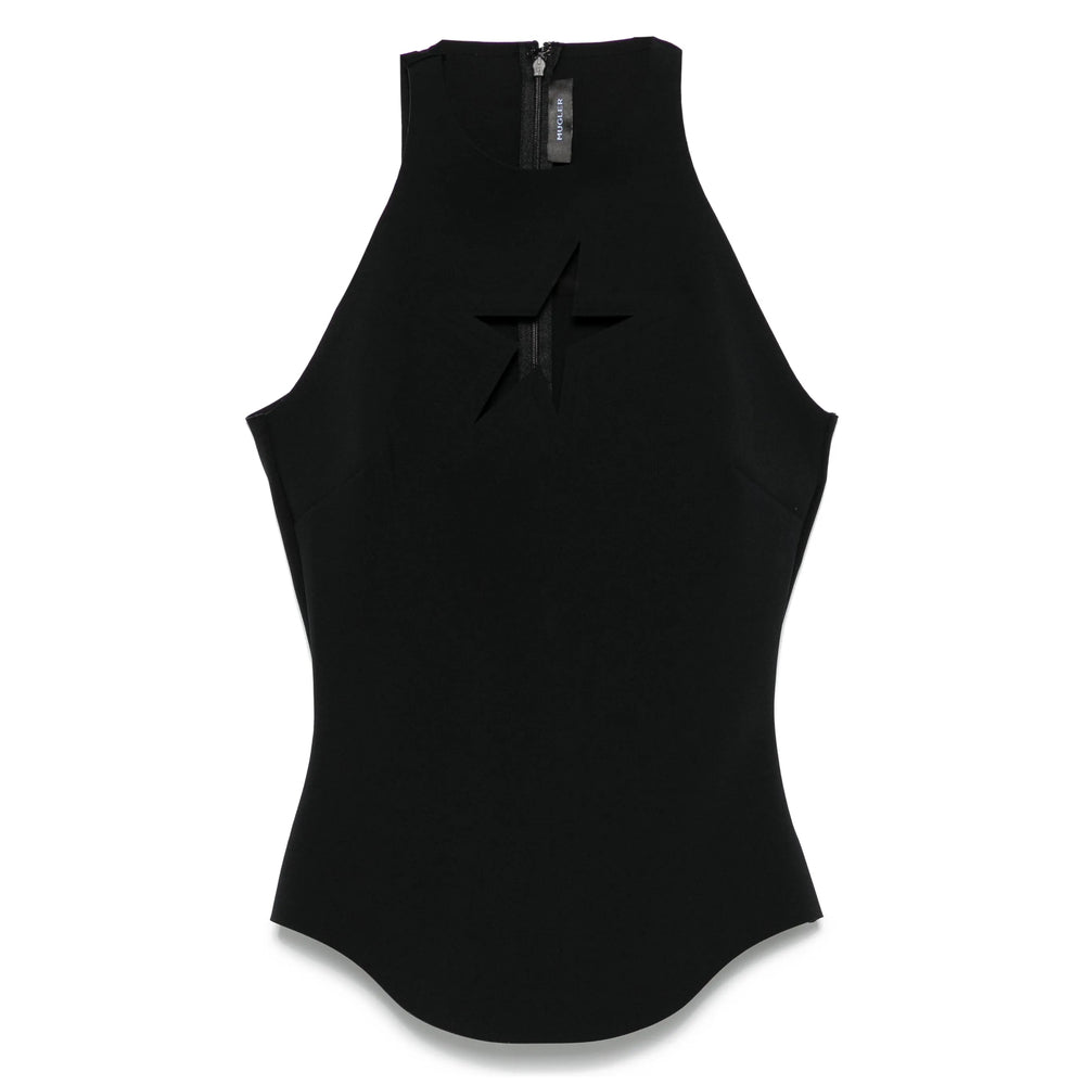 Mugler Top - Nero | Wanan Luxury