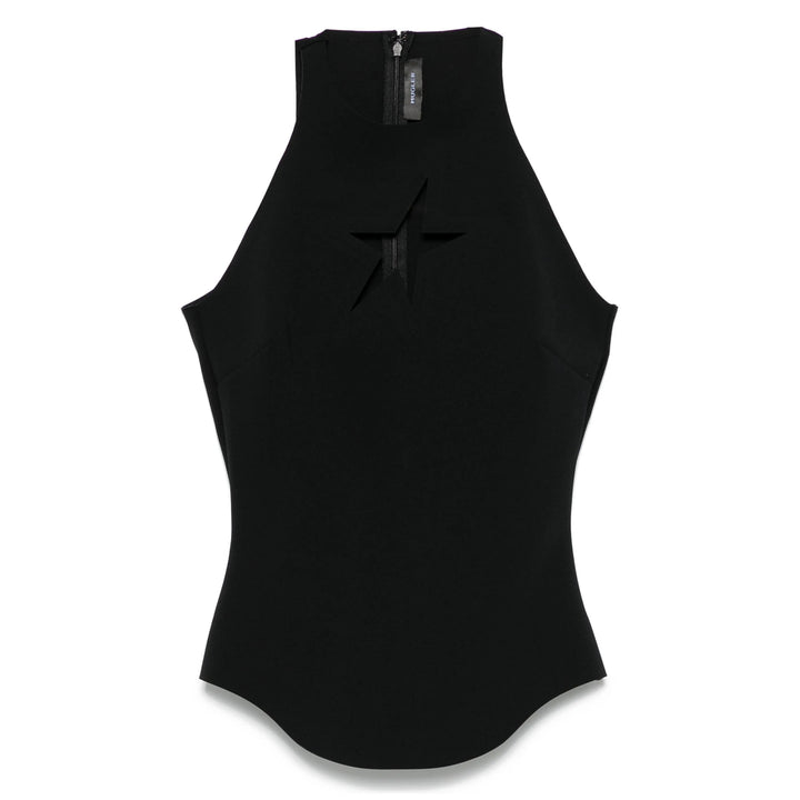 Mugler Top - Nero | Wanan Luxury