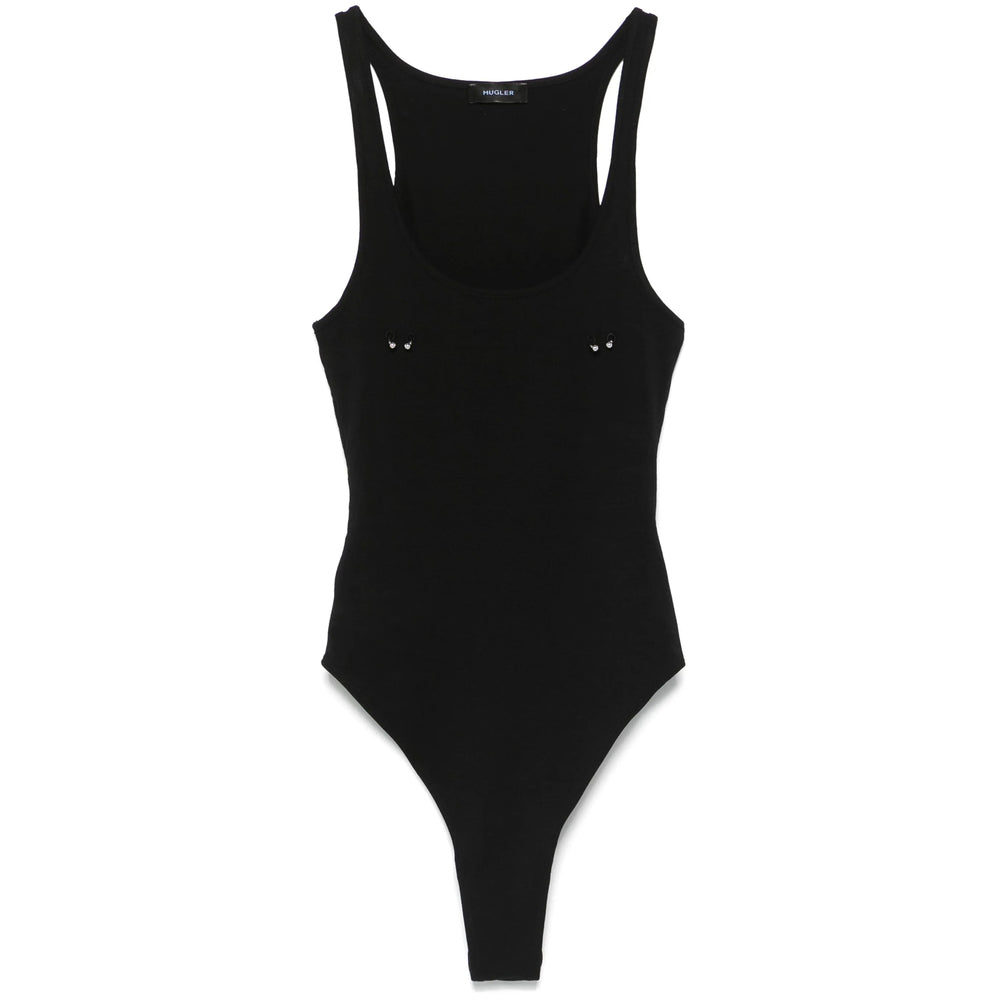 Mugler Top - Nero | Wanan Luxury