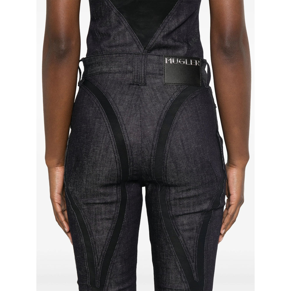 Mugler Jeans - Nero | Wanan Luxury