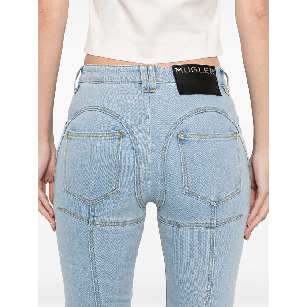 Mugler Jeans - Blu | Wanan Luxury