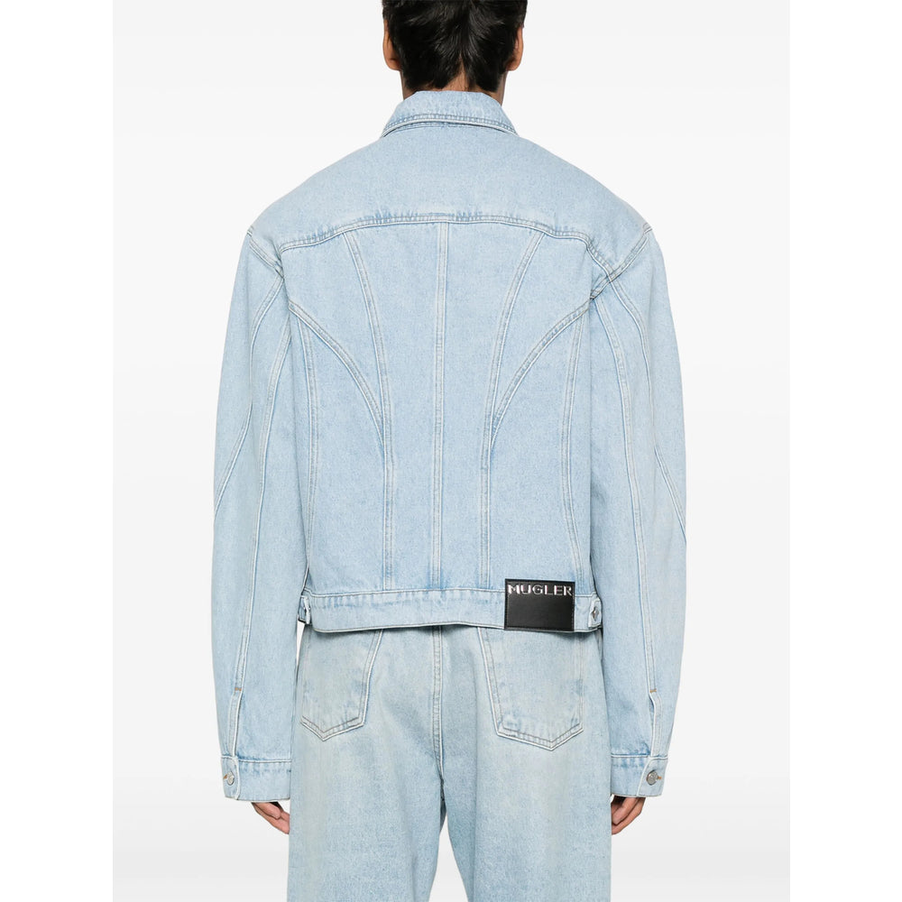 Mugler Giacche - Blu | Wanan Luxury