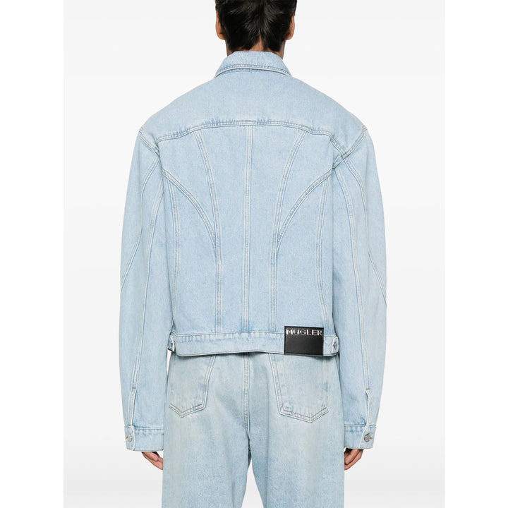 Mugler Giacche - Blu | Wanan Luxury