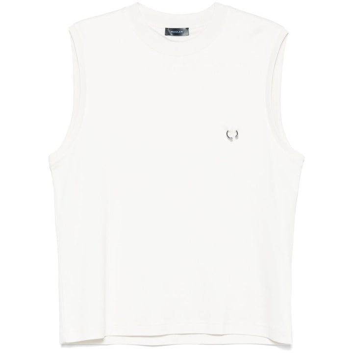 Mugler T Shirt - Bianco | Wanan Luxury