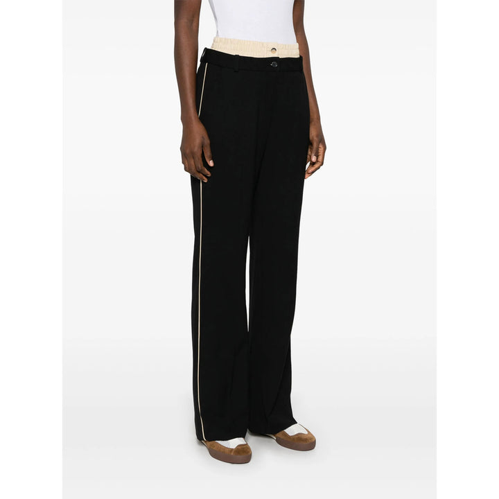 Ba&Sh Pantaloni - Nero | Wanan Luxury