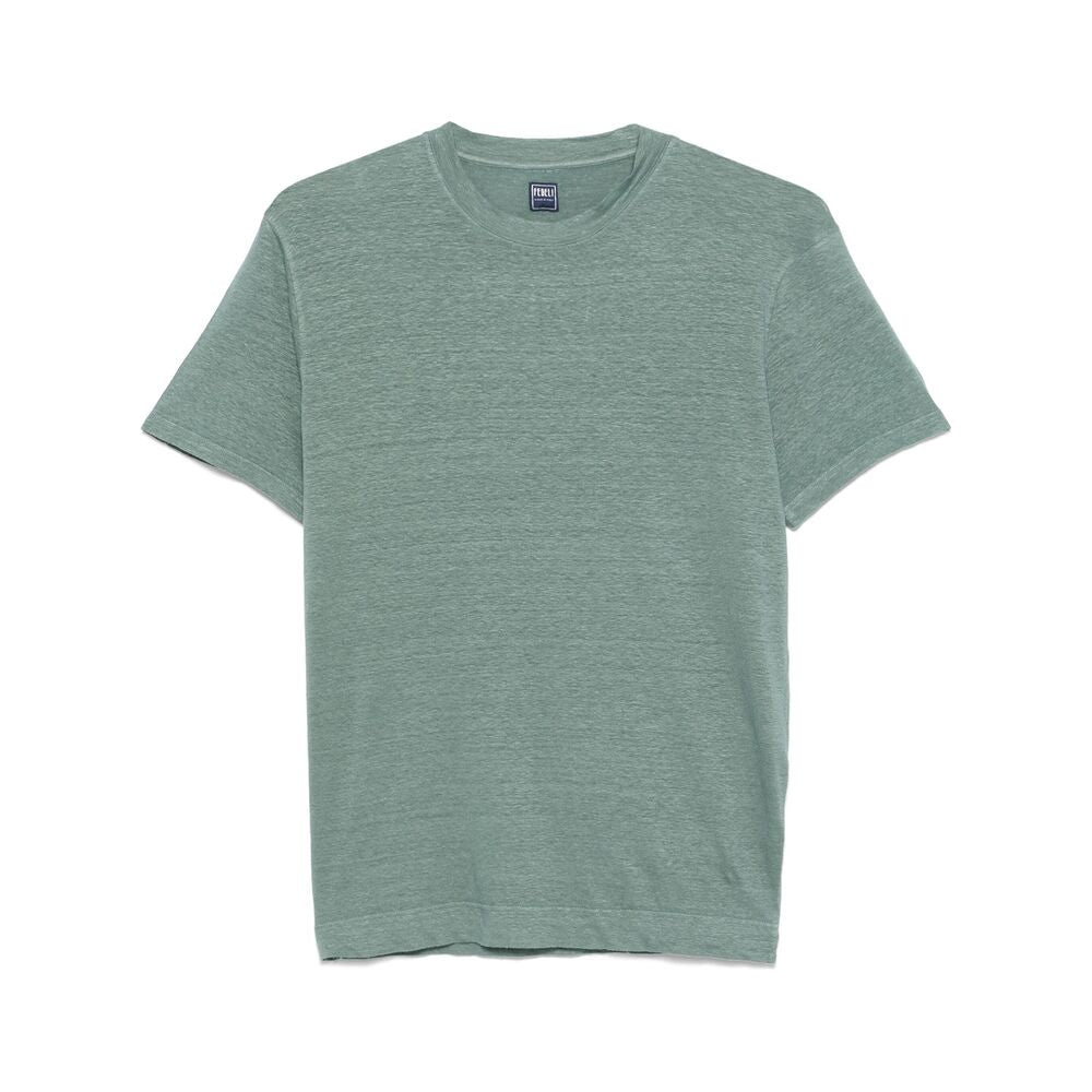 Fedeli T Shirts - Green | Wanan Luxury